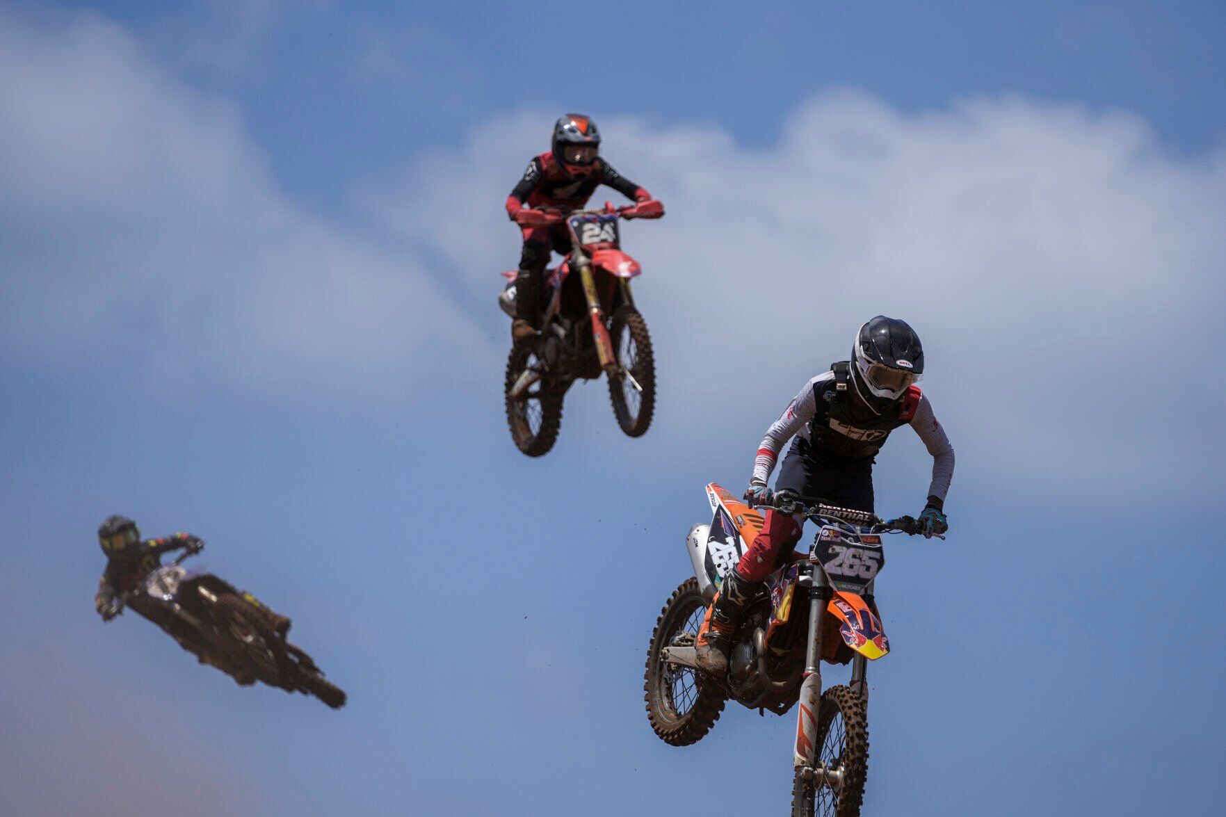 APTOPIX Israel Motocross Maccabiah
